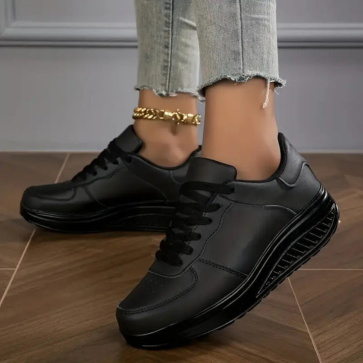 Damen Alltagsschuhe: Orthopädischer Turnschuh mit atmungsaktivem Design für gesunde Füße & Komfort.