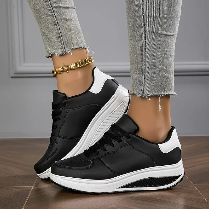 Bequeme Damen Freizeitschuhe: Orthopädische Turnschuhe mit guter Fußstütze, leicht & atmungsaktiv.