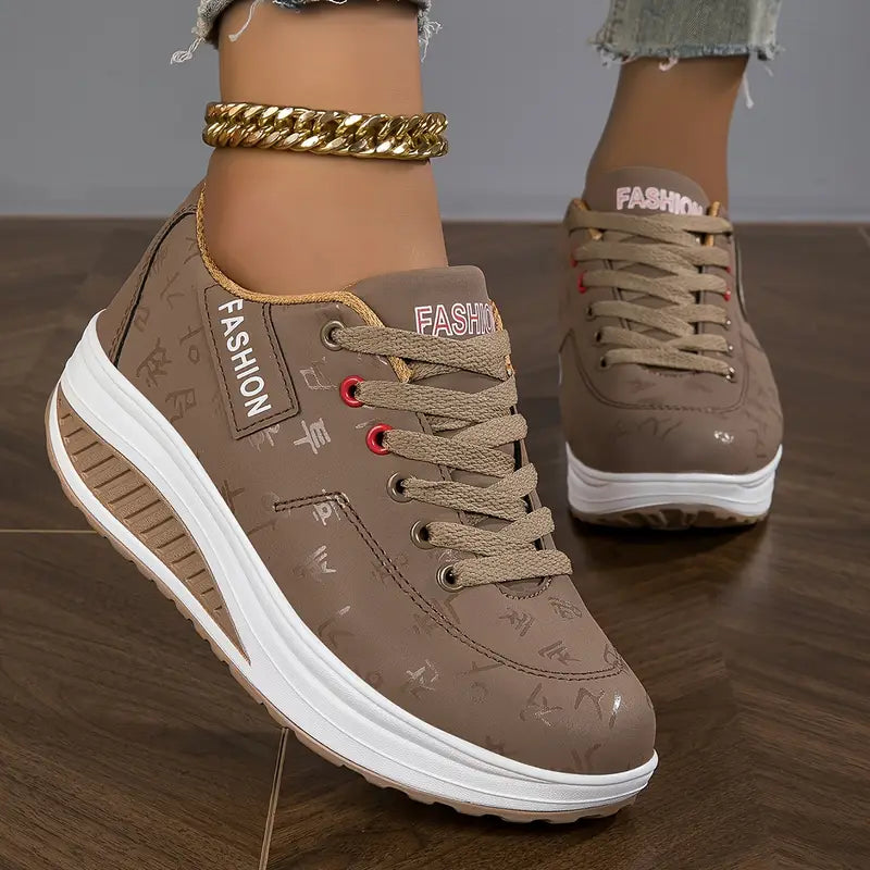 Bequemer Damen Orthopädischer Turnschuh mit Fußstütze für ganztägigen Komfort. Perfekt für den Alltag.