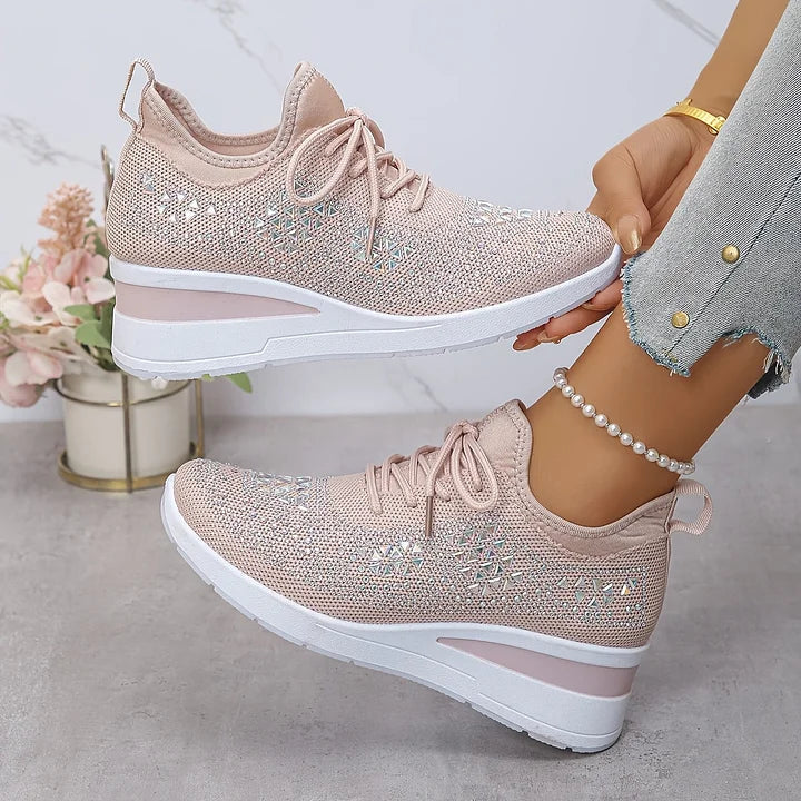 Damen orthopädischer Turnschuh, rutschfest für sicheren Halt, ideal für gesunde Füße & Komfort.