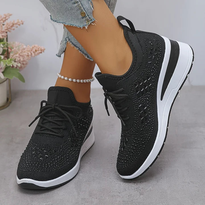 Unterstützende orthopädische Damen-Turnschuhe, rutschfest, für stabilen Gang & Wohlbefinden.