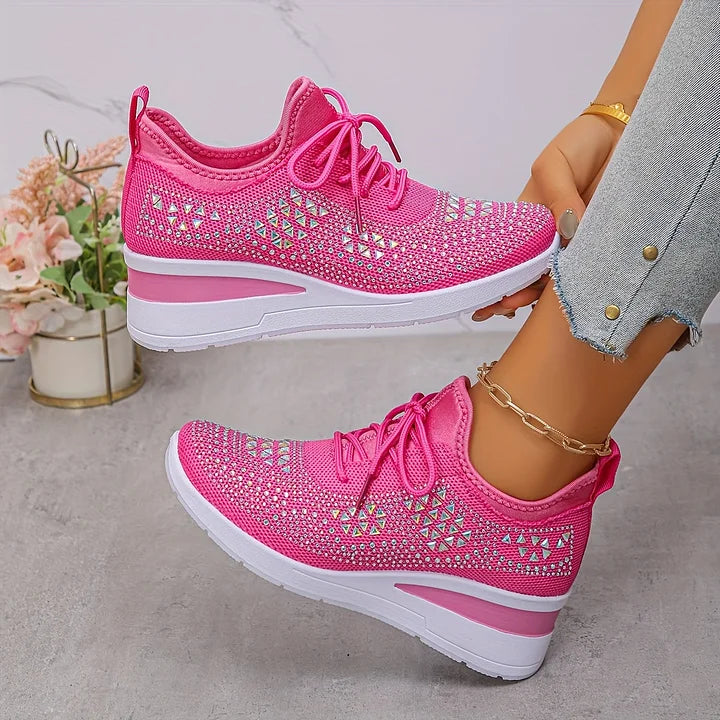 Orthopädische Damen-Sneaker, rutschfest und komfortabel, perfekt für Sport und Freizeit.