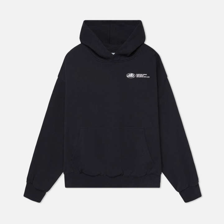 Stylischer Damen Oversize Hoodie mit einzigartigem Print, bequeme Freizeitkleidung für den Streetstyle.