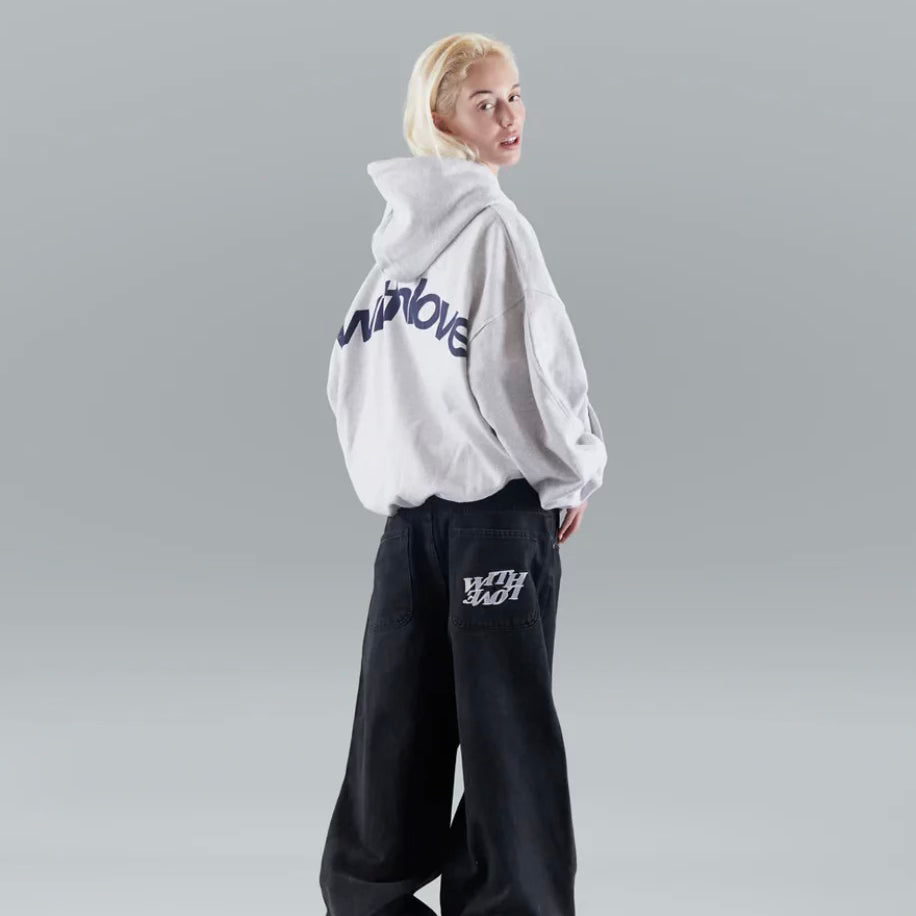 Bequemer Damen Hoodie, Oversize-Schnitt mit ansprechendem Print. Ideal für entspannte Freizeit-Looks.