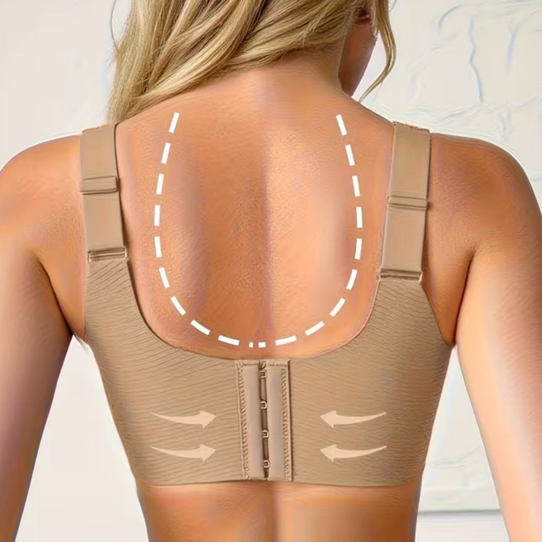 Bügelloser Komfort-BH mit Push-up Effekt, Damen Unterwäsche für den ganzen Tag.