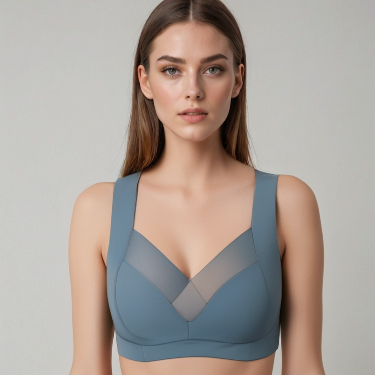 Nahtloser Damen Push-Up BH, perfekt unter enger Kleidung. Bietet unsichtbaren Halt & Formung.