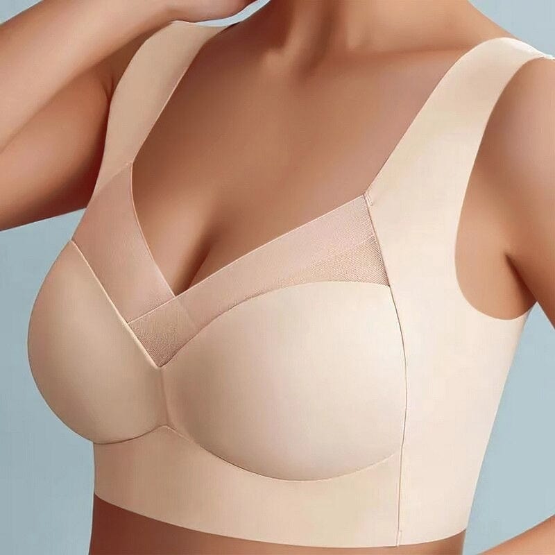 Vielseitiger Damen-Push-up-BH aus Seide, ideal als Komfort-BH oder als stilvolle Unterwäsche.