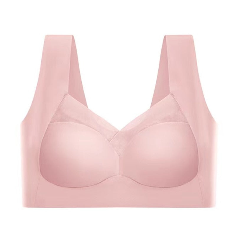 Modischer Damen-BH aus reiner Seide, mit Push-up für eine verbesserte Form und maximalen Komfort.