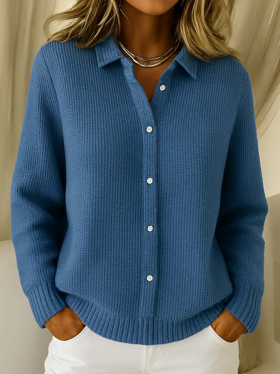 Elegante Damen Strickjacke für den Alltag, bequem und stilvoll. Perfekt als vielseitiger Cardigan für Casual Chic.
