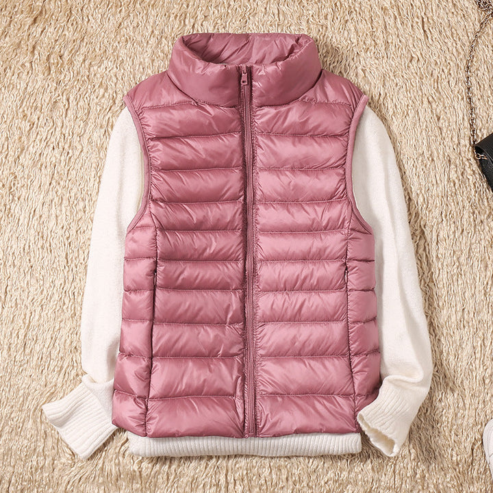 Moderne Damen Outdoorweste: winddicht & wärmend, vielseitig kombinierbar für jeden Anlass.