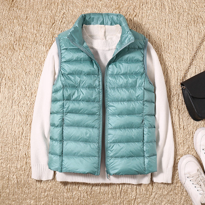 Damen Winterweste: stilvoll, warm & winddicht, eine federleichte Option für frostige Tage.