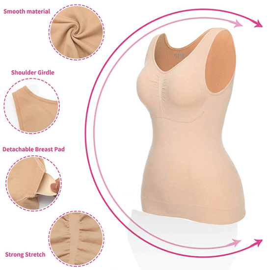Effektive Shapewear für Damen: formt Bauch und Hüften für eine makellose Figur. Unsichtbar & komfortabel.