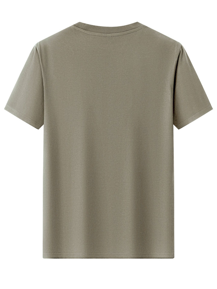 Männer Kurzarm-T-Shirt, Vintage-Design mit auffälligem Motiv. Perfektes Statement Shirt für Streetwear.