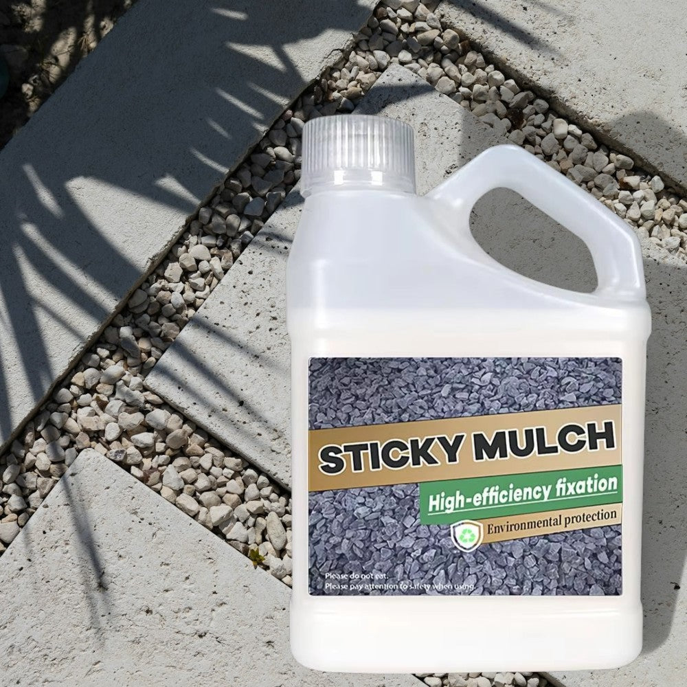 Vielseitiger Gartenkleber für Mulch, Kies & Sand. Schafft stabile Oberflächen, langlebig & wetterfest für jede Gartengestaltung.