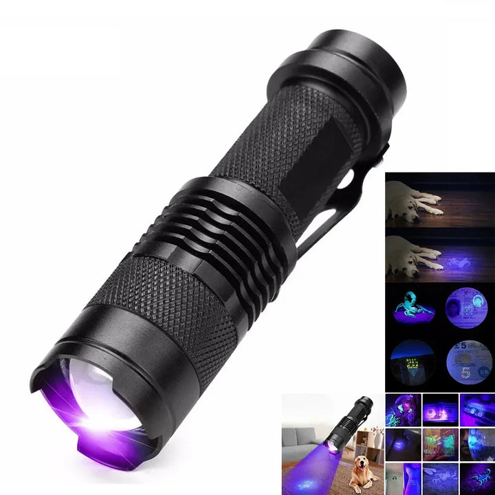 SK68 UV-Inspektionslampe als Reinigungshilfe, um versteckte Verunreinigungen effizient zu identifizieren.