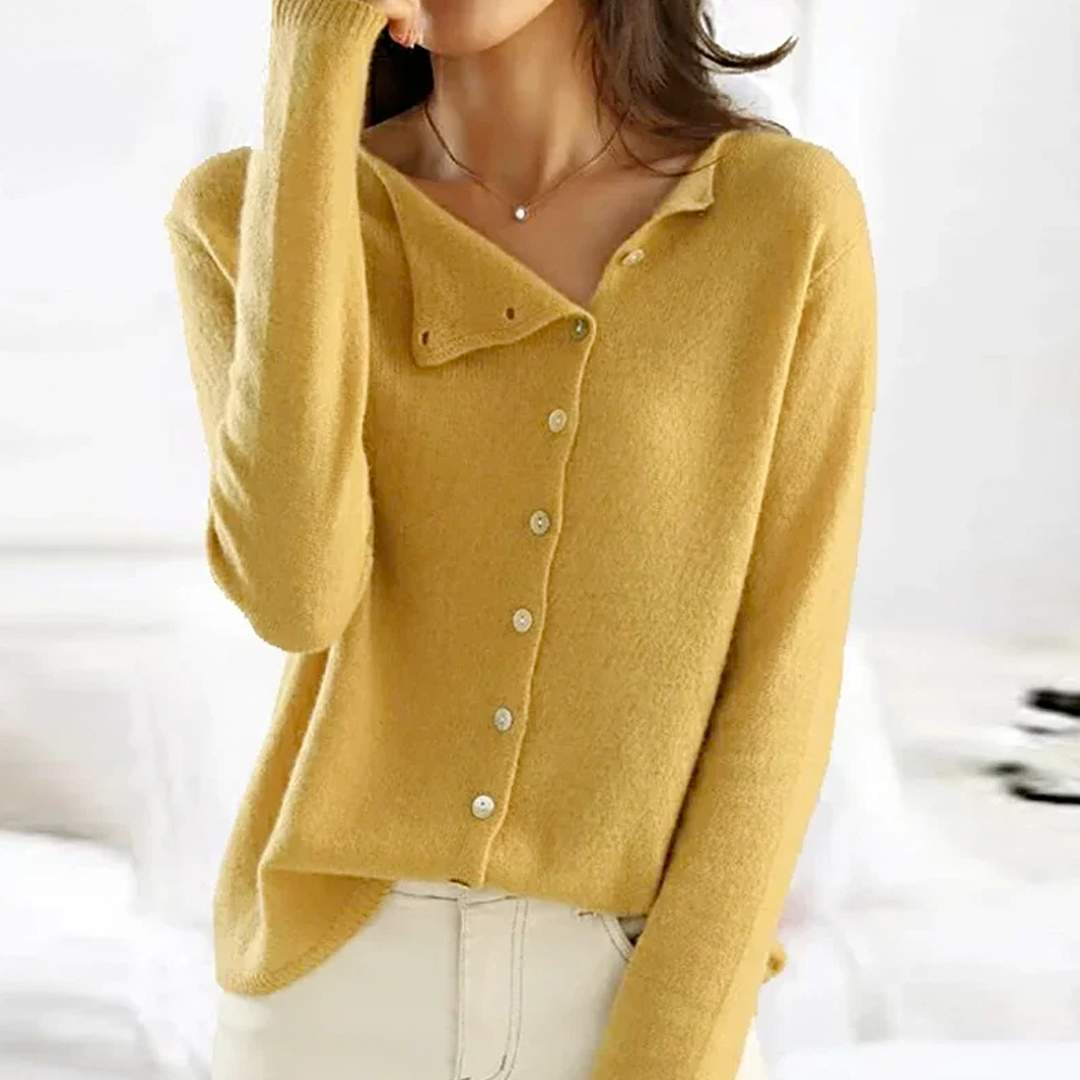 Modische Damen Strickjacke, ideal für den Alltag. Eleganter Strickpullover, der Komfort und Stil vereint.