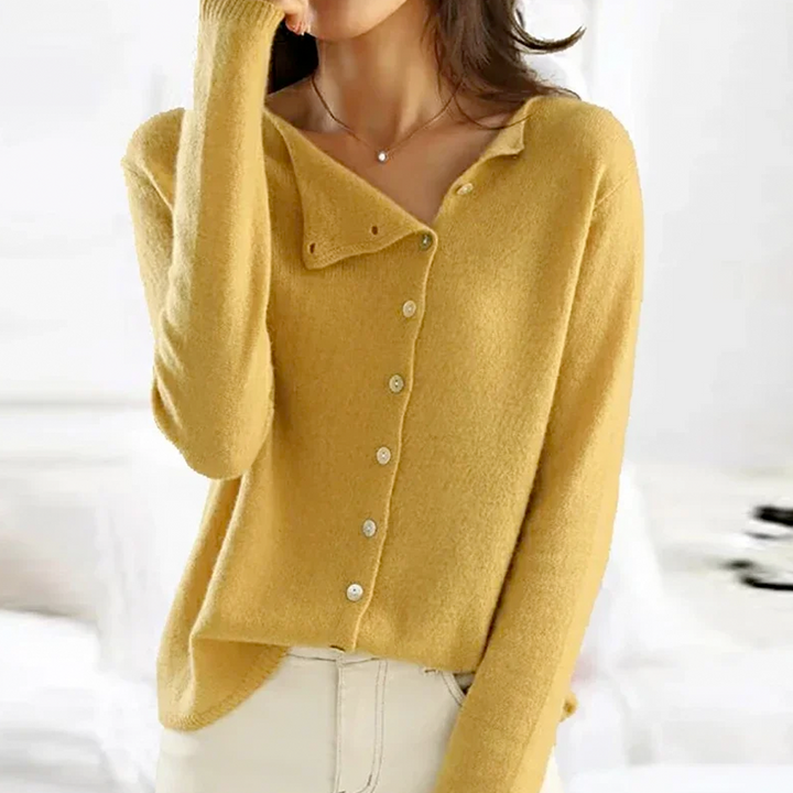 Modische Damen Strickjacke, ideal für den Alltag. Eleganter Strickpullover, der Komfort und Stil vereint.