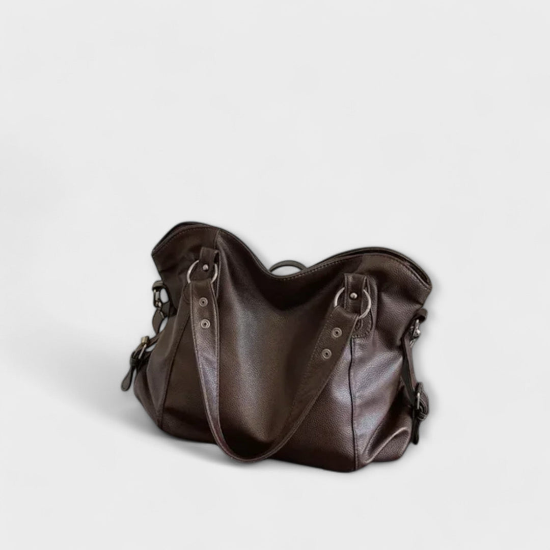 Schwarze elegante Damen Hobo-Tasche, modisches Accessoire und praktische Handtasche.