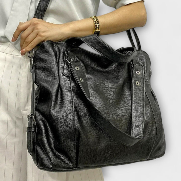 Damen Hobo-Tasche, elegante Alltagstasche in Beige, perfekt als Umhängetasche.