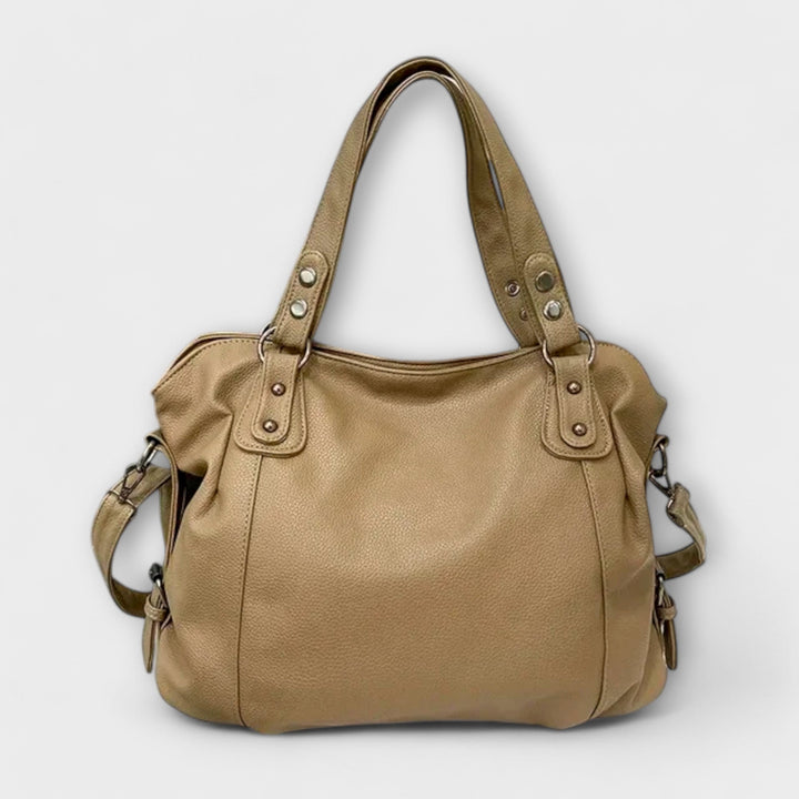 Beige Hobo-Tasche, elegante Damen-Schultertasche, ideal für den stilvollen Alltag.