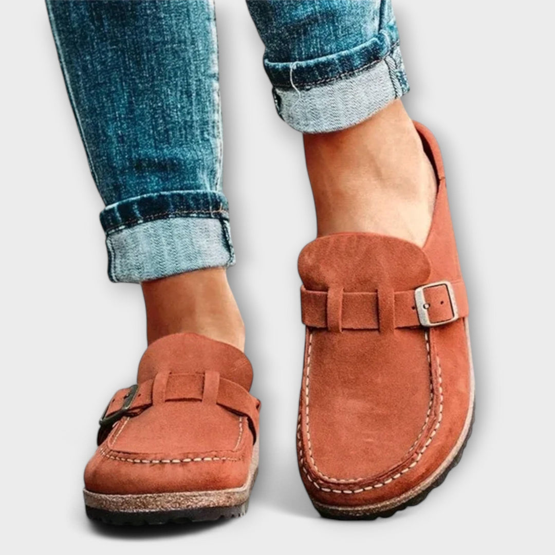 Elegante Damen Orthopädische Komfort Mokassins für Fußgesundheit & Alltag. Bequeme Slip-on Damenschuhe.
