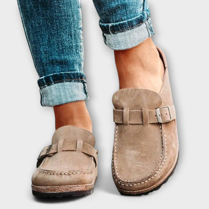 Elegante Damenschuhe: Orthopädische Komfort Mokassins für Damen, die Stil & Fußgesundheit im Alltag vereinen.