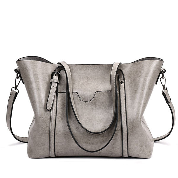 Praktische Damenhandtasche im Retro Stil, vielseitige Umhängetasche mit Vintage Touch für Alltag & Freizeit.