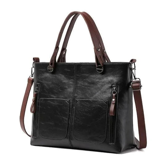 Damen Organizer Tasche Ralaana: praktische Schultertasche aus Kunstleder mit viel Stauraum für den Alltag.