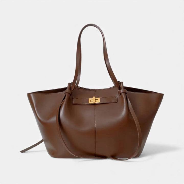 Elegante Damen Shopper-Tasche aus hochwertigem Kunstleder, geräumig und stilvoll für Büro & Alltag.