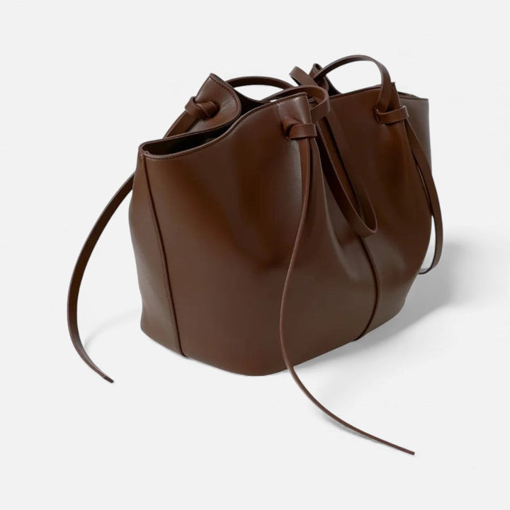 Geräumige Damentasche / Shopper-Handtasche aus robustem Kunstleder, ideal als Bürotasche und Freizeittasche.