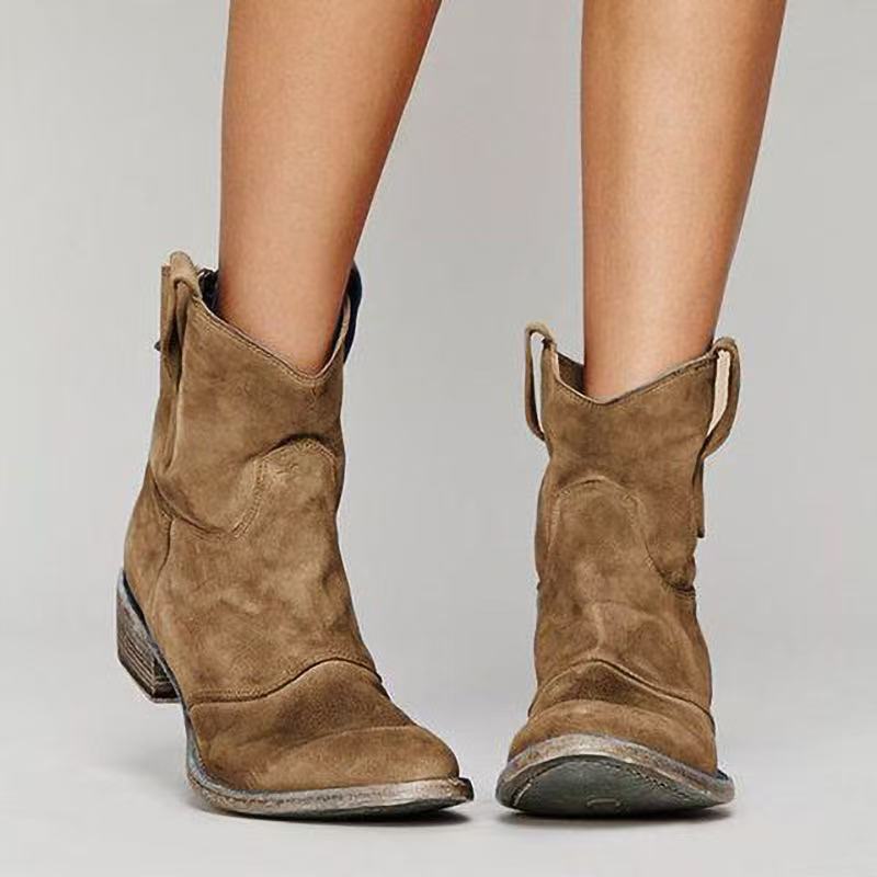Modische Damen Stiefeletten, ideal für Freizeit und Büro. Komfortable Schuhe mit elegantem Design.