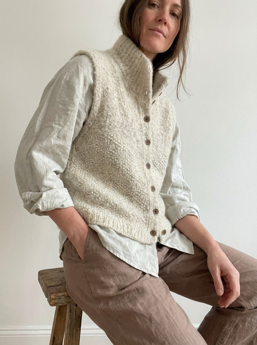Komfortable Damen Strickjacke, ideal für elegante Lagenlooks und vielseitige Outfits, weicher Strick Cardigan.
