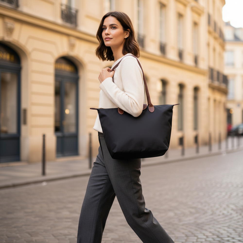 Stilvolle Damen Handtasche, elegant & praktisch, ideal für Büro oder Reisen.