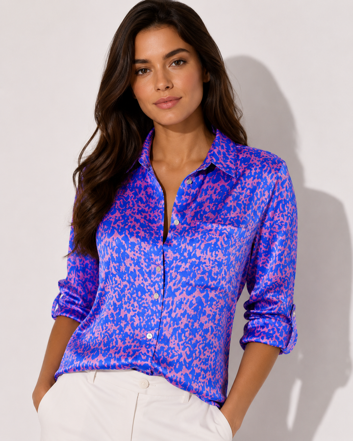 Stilvolle Business-Bluse für Damen, zeitlos elegant & sehr vielseitig.