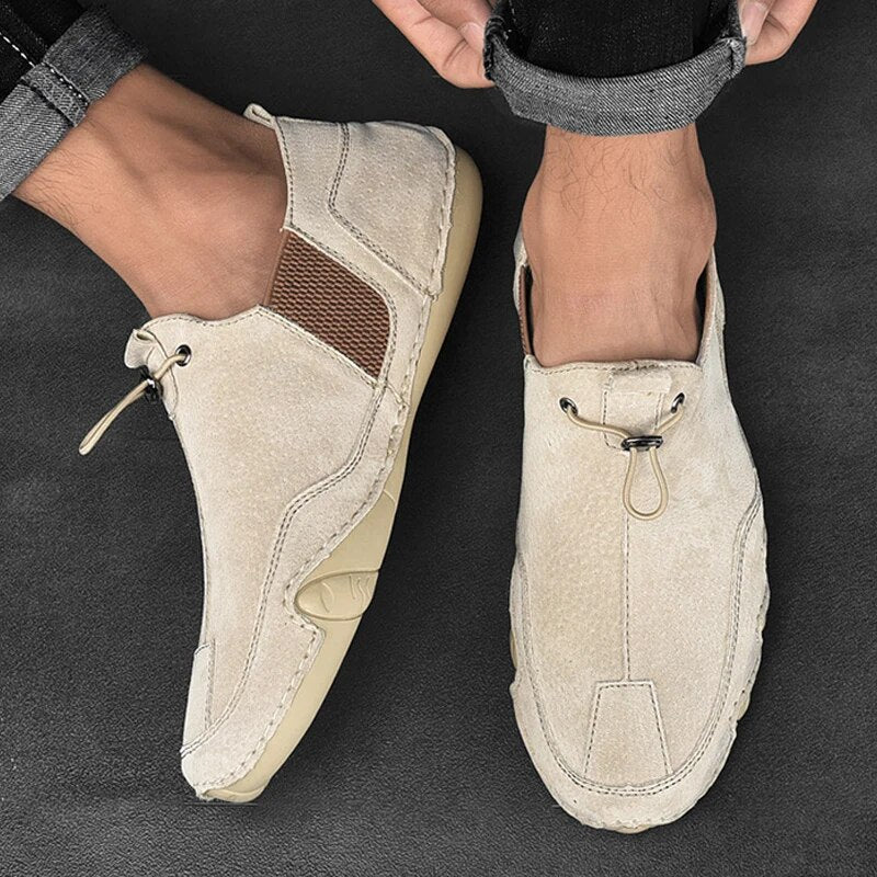 Elegante Herren Loafer Slip-On aus hochwertigem Leder. Ideal für Büro, Business Casual & Freizeit.