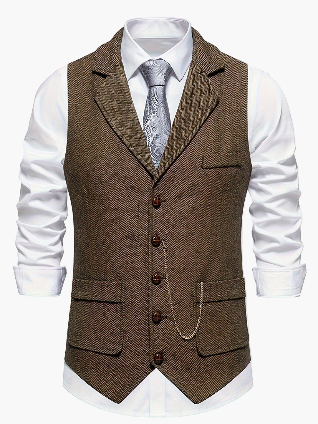 Anzugweste für Herren, klassisch und elegant, ein Must-have in der Businessgarderobe.