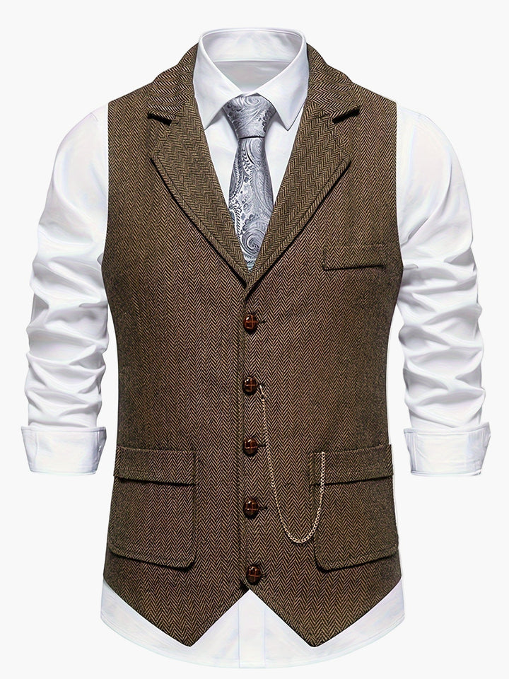 Anzugweste für Herren, klassisch und elegant, ein Must-have in der Businessgarderobe.