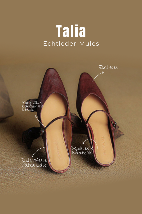 Modische spitze Damen Pantoletten, flach & bequem. Rutschfeste Mary Jane Sommerschuhe für stilvollen Look.