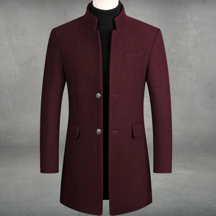 Stilvoller Herren Business-Mantel, geeignet als Wintermantel und für einen eleganten Freizeitlook.