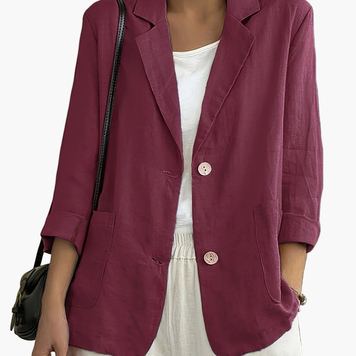 Eleganter Damen Business Blazer, verleiht jedem Outfit eine anspruchsvolle Note.