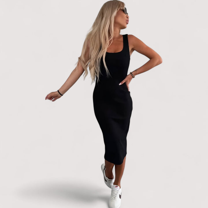 Trendiger Sommer Zweiteiler Midi für Damen, elegant, bequem & modern für warme Tage & Abende.