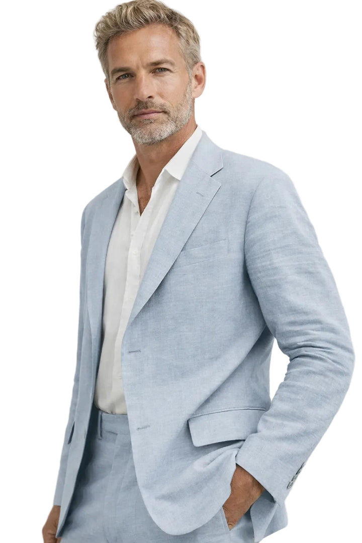 Moderner Herren Anzug Set (zweiteilig): Stilvolles Sakko & Hose für Smart Casual oder Business Anlässe.