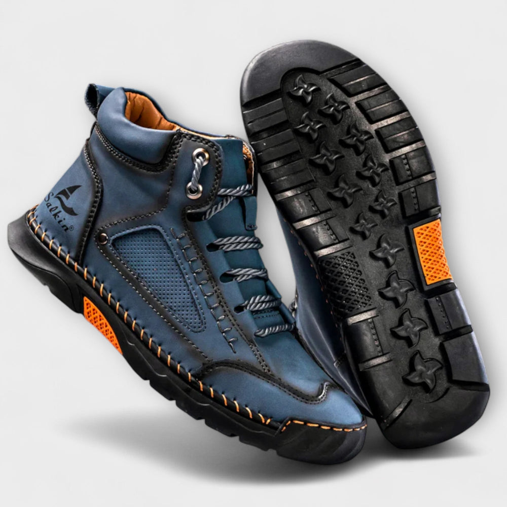 Robuste Herren Boots, rutschfest & komfortabel. Perfekt für Outdoor & Freizeit.