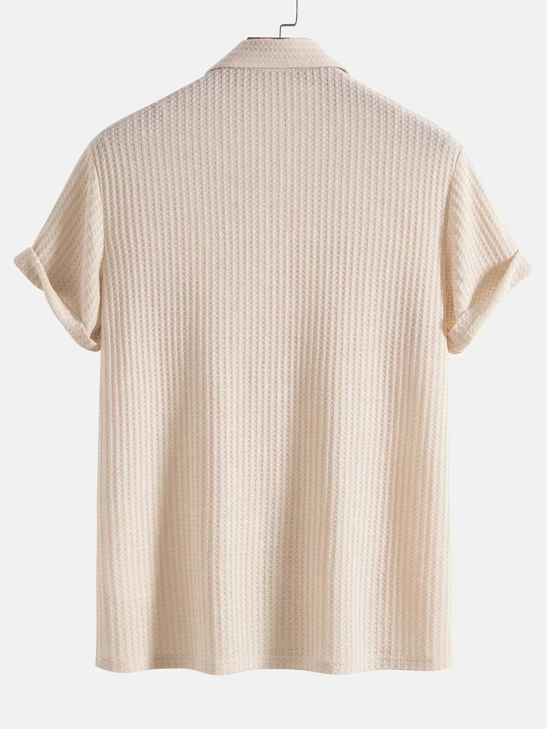 Herren Kurzarm Poloshirt in Beige, Schwarz & Grün. Stilvolle Freizeit- & Businesskleidung für Frühling & Sommer.