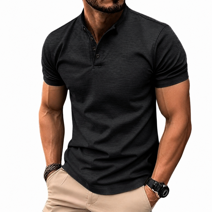 Klassisches Herren Poloshirt mit Kurzarm, Must-have für jede Herrengarderobe. Bequeme Freizeitmode.