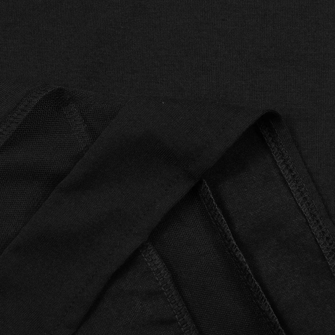 Feminines elegantes Damen Sommerkleid mit tiefem V-Ausschnitt & einzigartiger Wellenkante für stilvolle Auftritte.