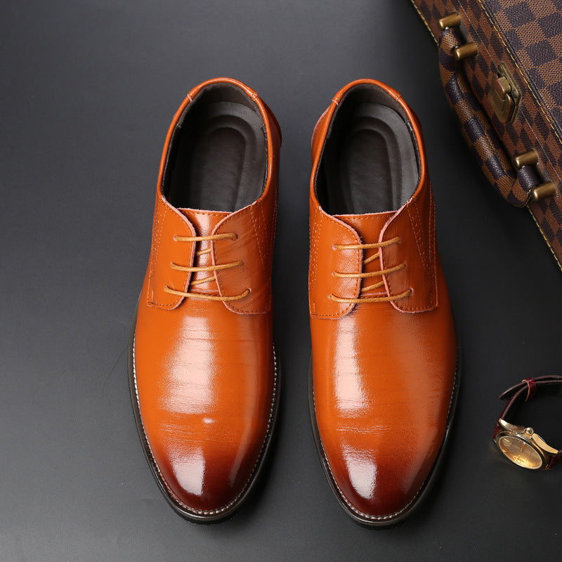 Klassische Herren Businessschuhe in elegantem Design, atmungsaktiv und bequem für Büro & Freizeit.