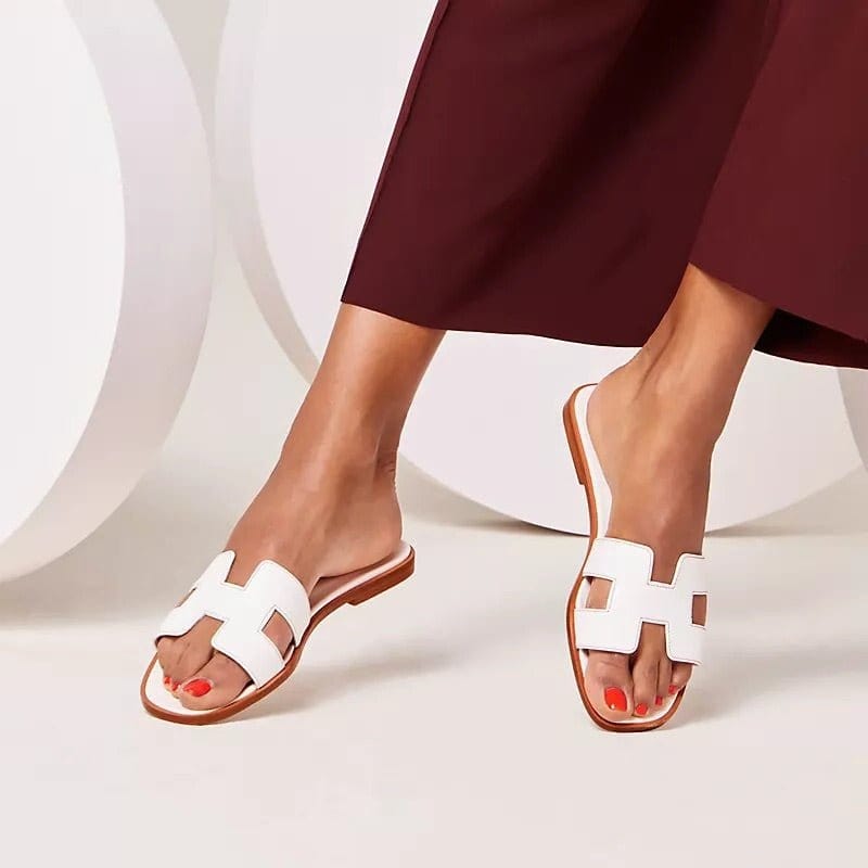Elegante Damen Luxus Hausschuhe, bequeme Sandalen für Sommer & Freizeit. Stilvolle Mode Hausschuhe.