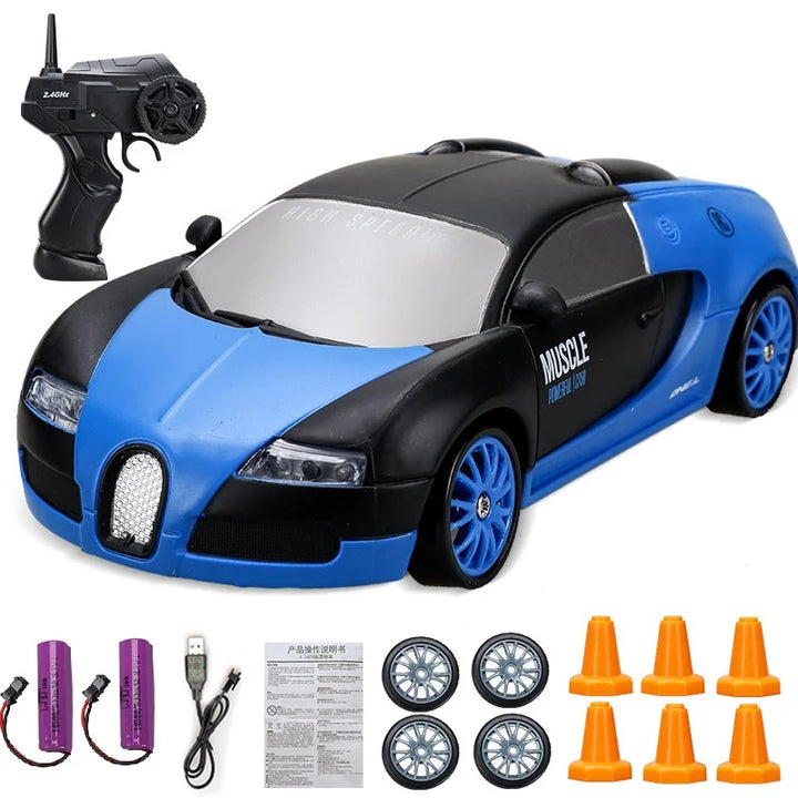 Kompakter Mini Drifter, ferngesteuertes RC Auto, leistungsstarkes Drift Spielzeug.