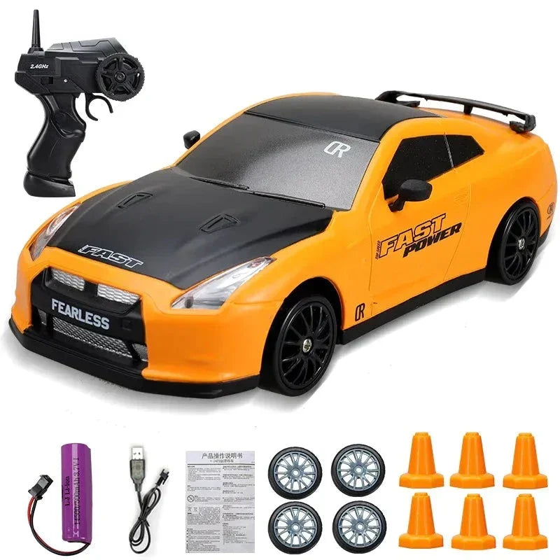 Stilvoller Mini Drifter RC Auto für Kinder & Erwachsene, ferngesteuertes Drift Spielzeug für maximalen Fahrspaß.